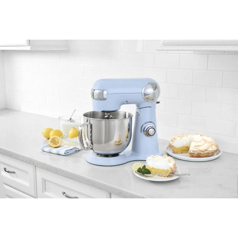 Cuisinart Precision Master 5.5-Quart 12-Speed Stand Mixer (Arctic Blue) - Image 8