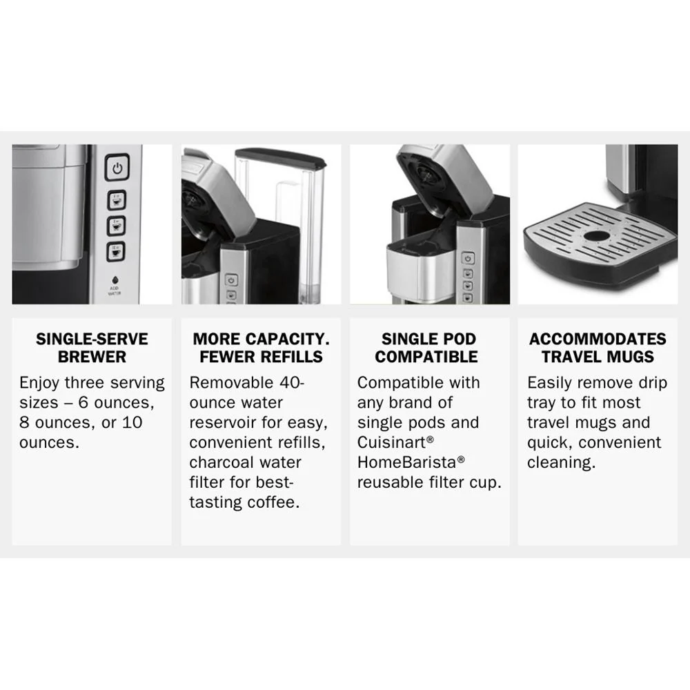 Cuisinart SS-10 Premium Single Serve Coffeemaker - Open Box - Image 11