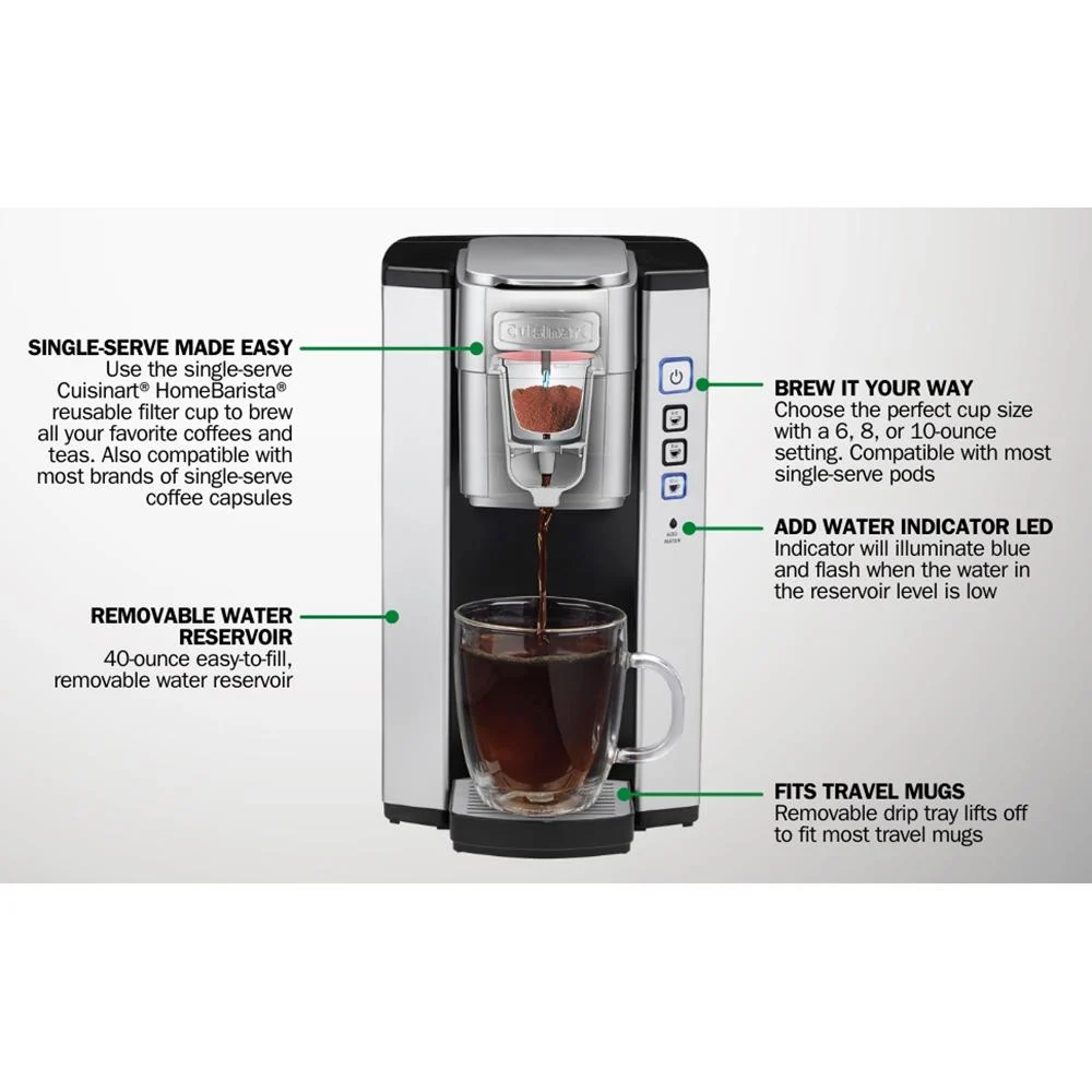 Cuisinart SS-10 Premium Single Serve Coffeemaker - Open Box - Image 12