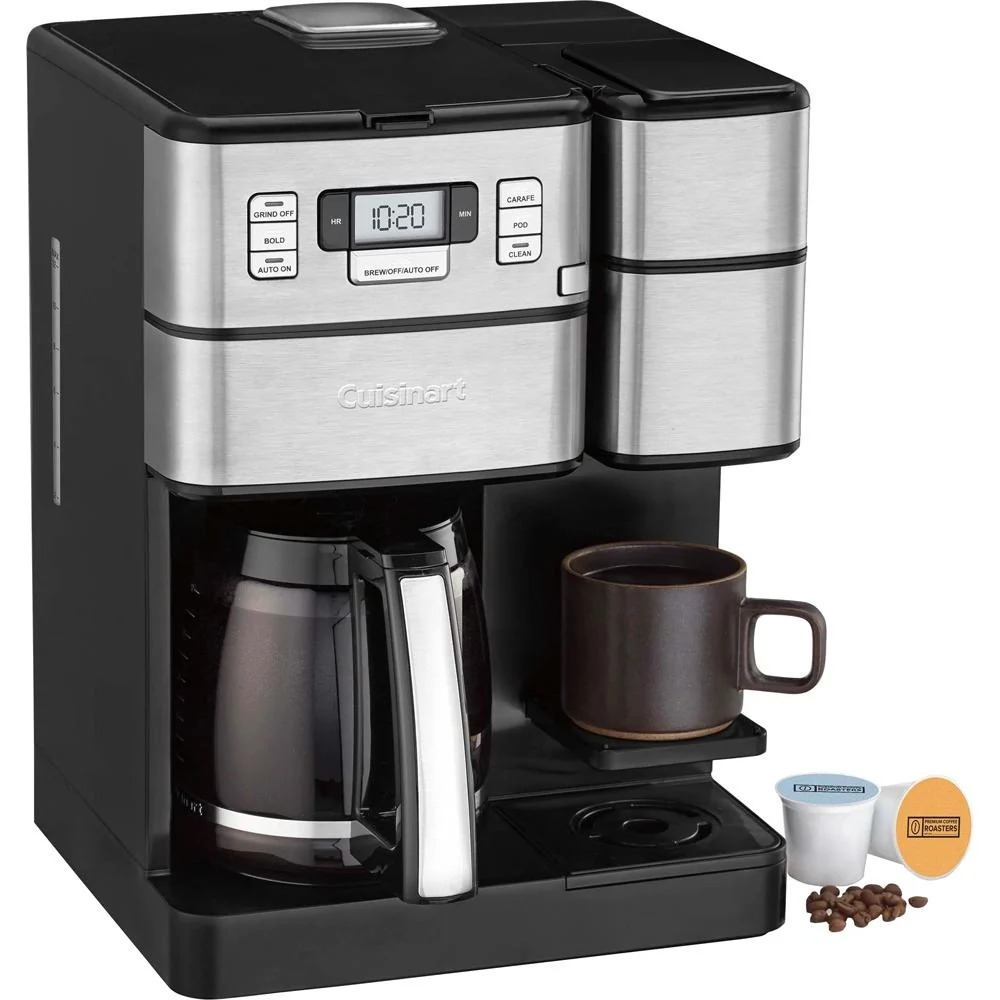 Cuisinart SS-GB1 Coffee Center Grind & Brew Plus + Stainless Steel Ice Cubes + Travel Mug - Image 5