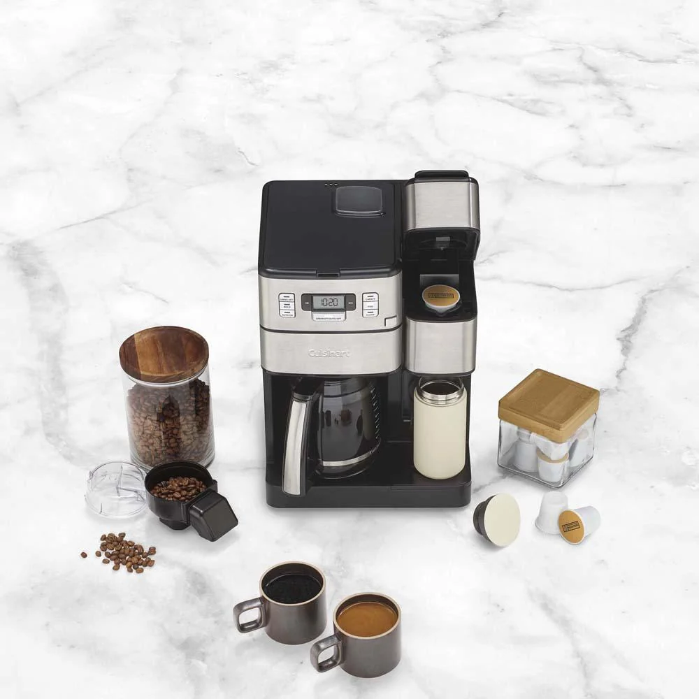 Cuisinart SS-GB1 Coffee Center Grind & Brew Plus + Stainless Steel Ice Cubes + Travel Mug - Image 6