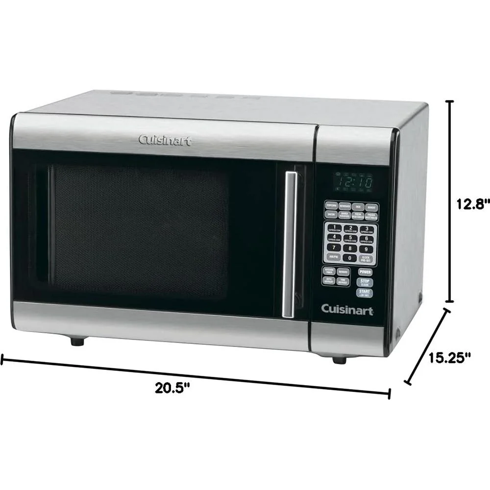 Cuisinart Stainless Steel Microwave (CMW-100) 1 Cu. Feet - Open Box - Image 10