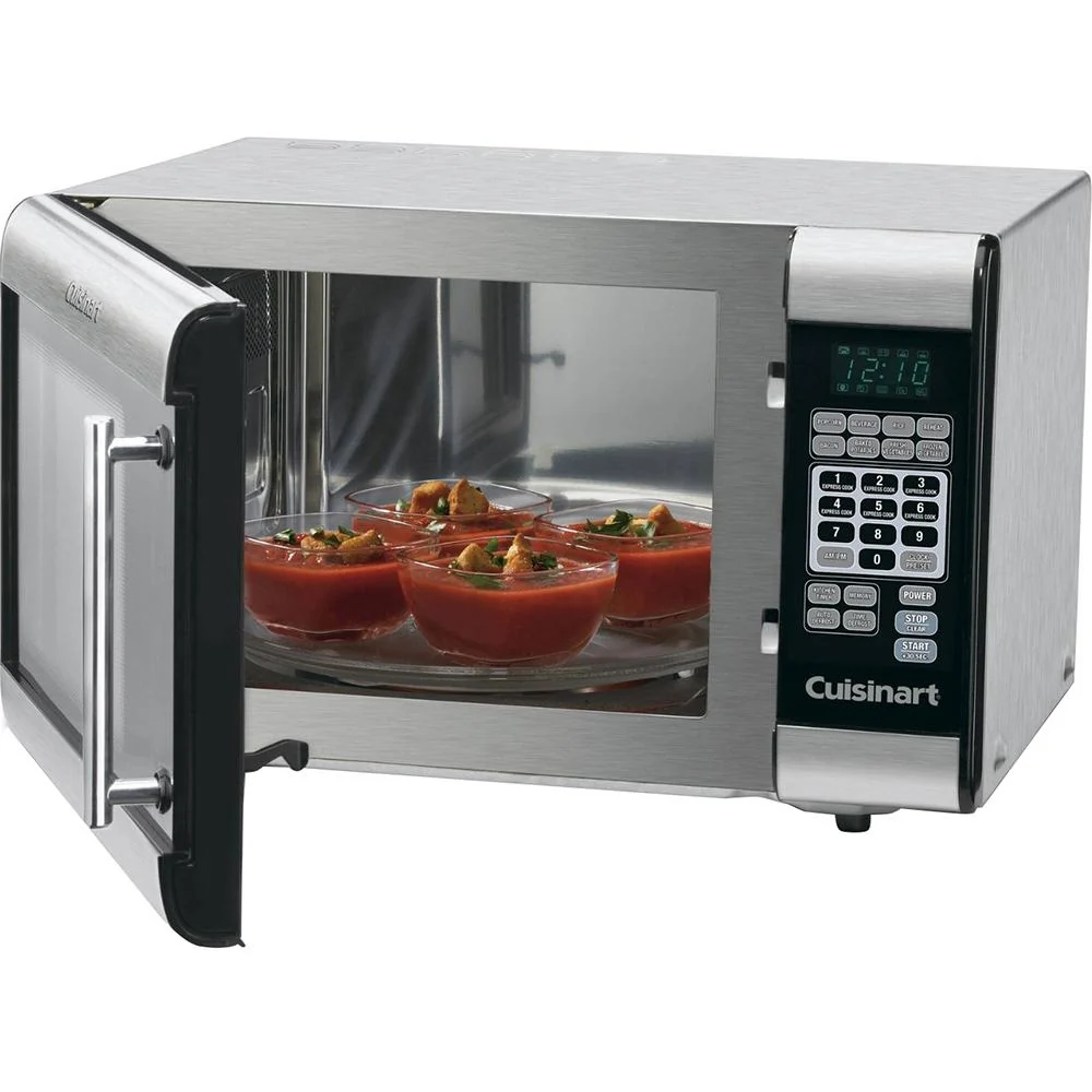 Cuisinart Stainless Steel Microwave (CMW-100) 1 Cu. Feet - Open Box - Image 4