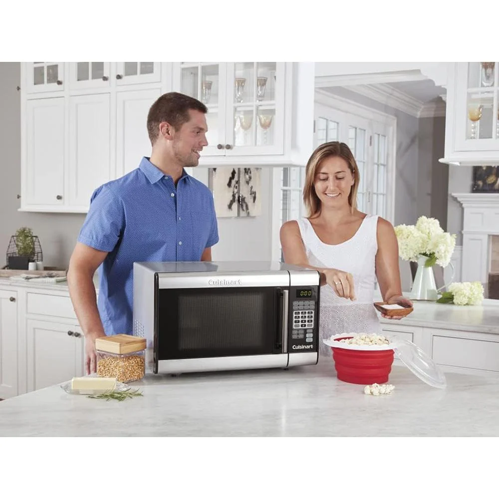 Cuisinart Stainless Steel Microwave (CMW-100) 1 Cu. Feet - Open Box - Image 5
