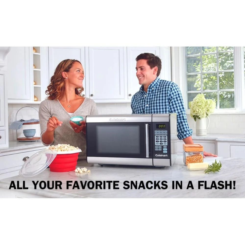 Cuisinart Stainless Steel Microwave (CMW-100) 1 Cu. Feet - Open Box - Image 9