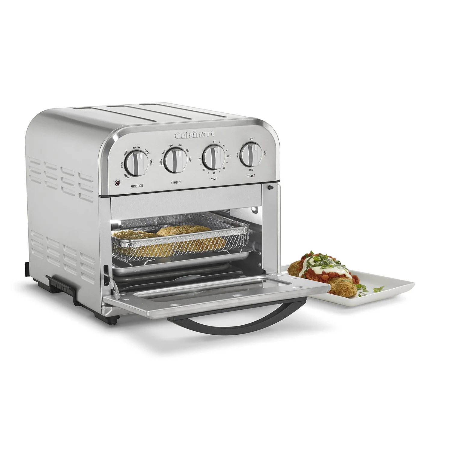 Cuisinart TOA-28FR Compact Convection Toaster Oven Airfryer, Stainless Steel, Refurbished - Image 3
