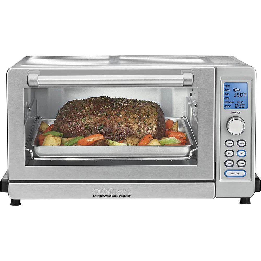 Cuisinart TOB-135 Deluxe Convection Toaster Oven Broiler, Brushed Stainless, Refurbished - Image 6