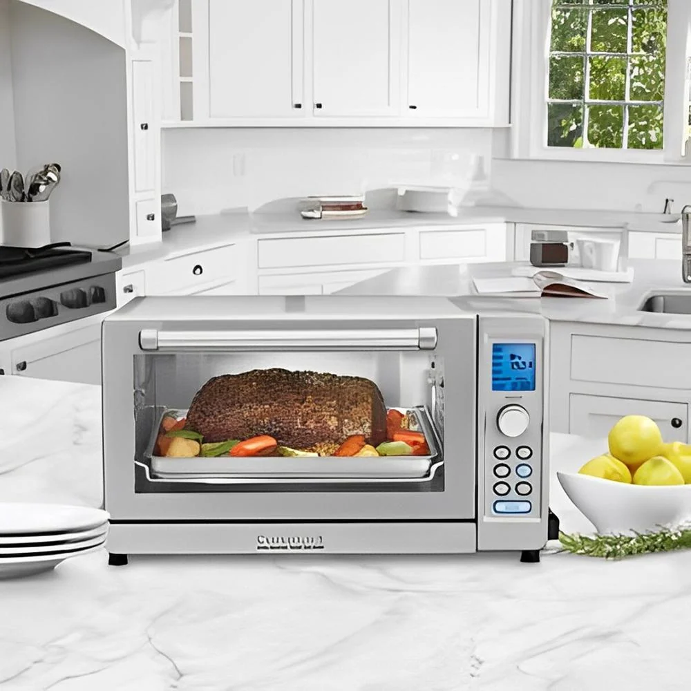 Cuisinart TOB-135 Deluxe Convection Toaster Oven Broiler, Brushed Stainless, Refurbished - Image 8