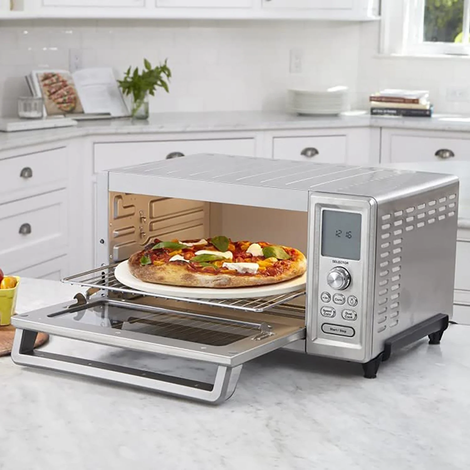 Cuisinart TOB-260N1 Chef's Convection Toaster Oven, Stainless Steel, Refurbished - Image 2