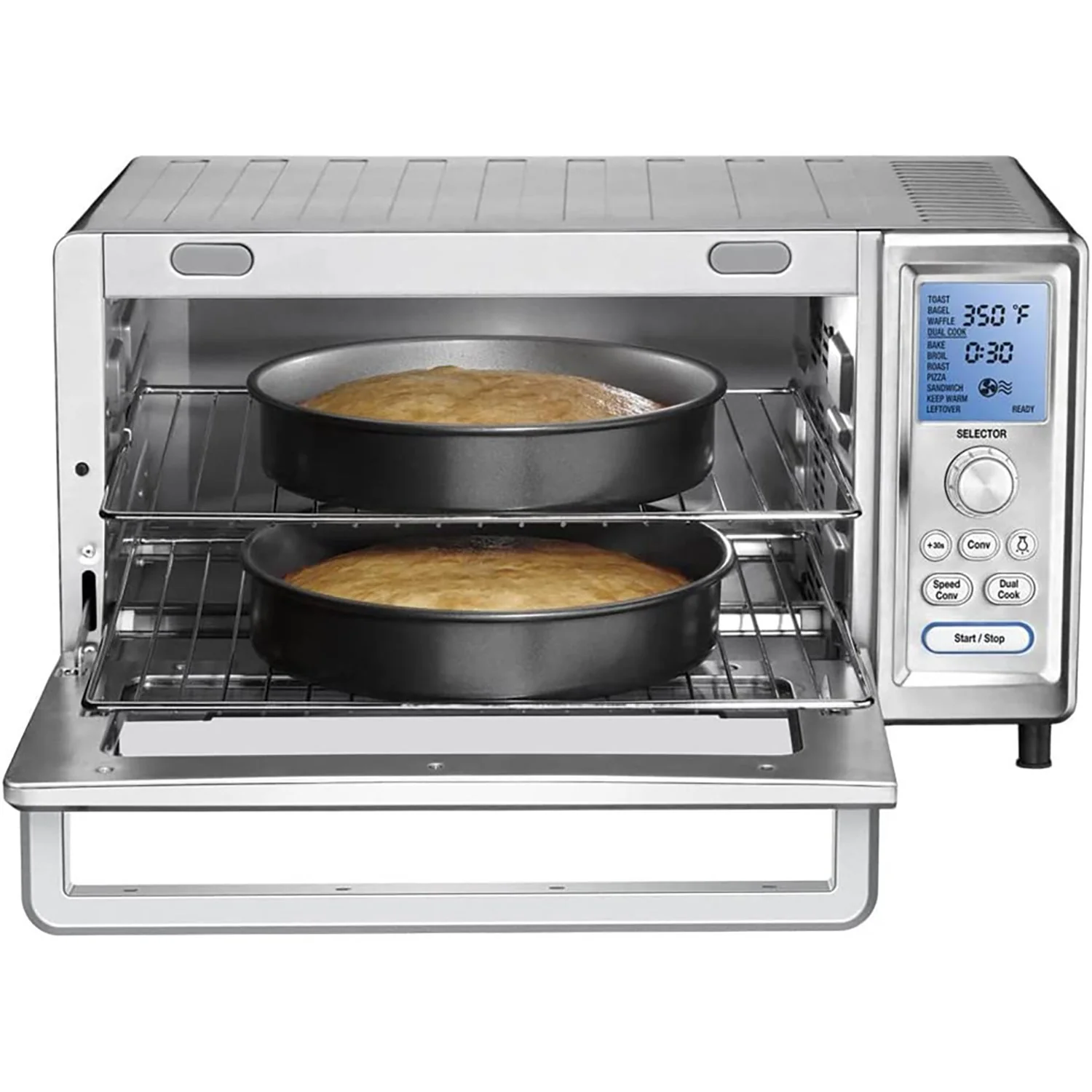 Cuisinart TOB-260N1 Chef's Convection Toaster Oven, Stainless Steel, Refurbished - Image 5