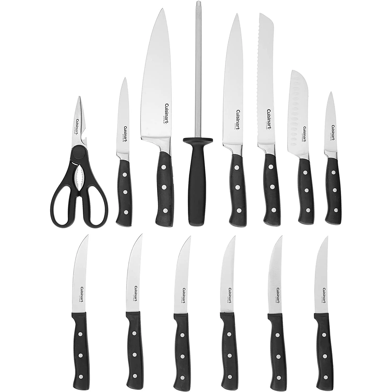 Cuisinart Triple Rivet 15 Piece Cutlery Block Set (C77TR-15P) - Image 3