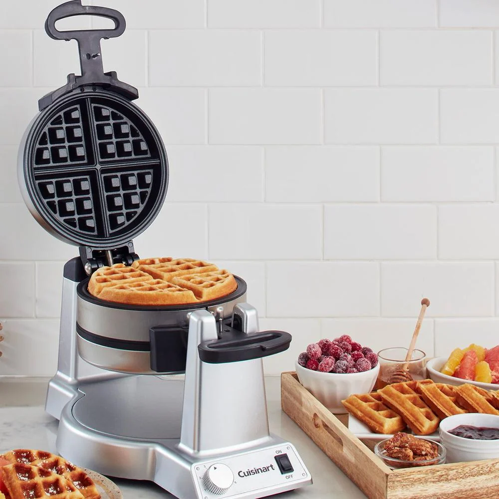 Cuisinart WAF-F40 Double Flip Belgian Waffle Maker Black/Stainless - Open Box - Image 8