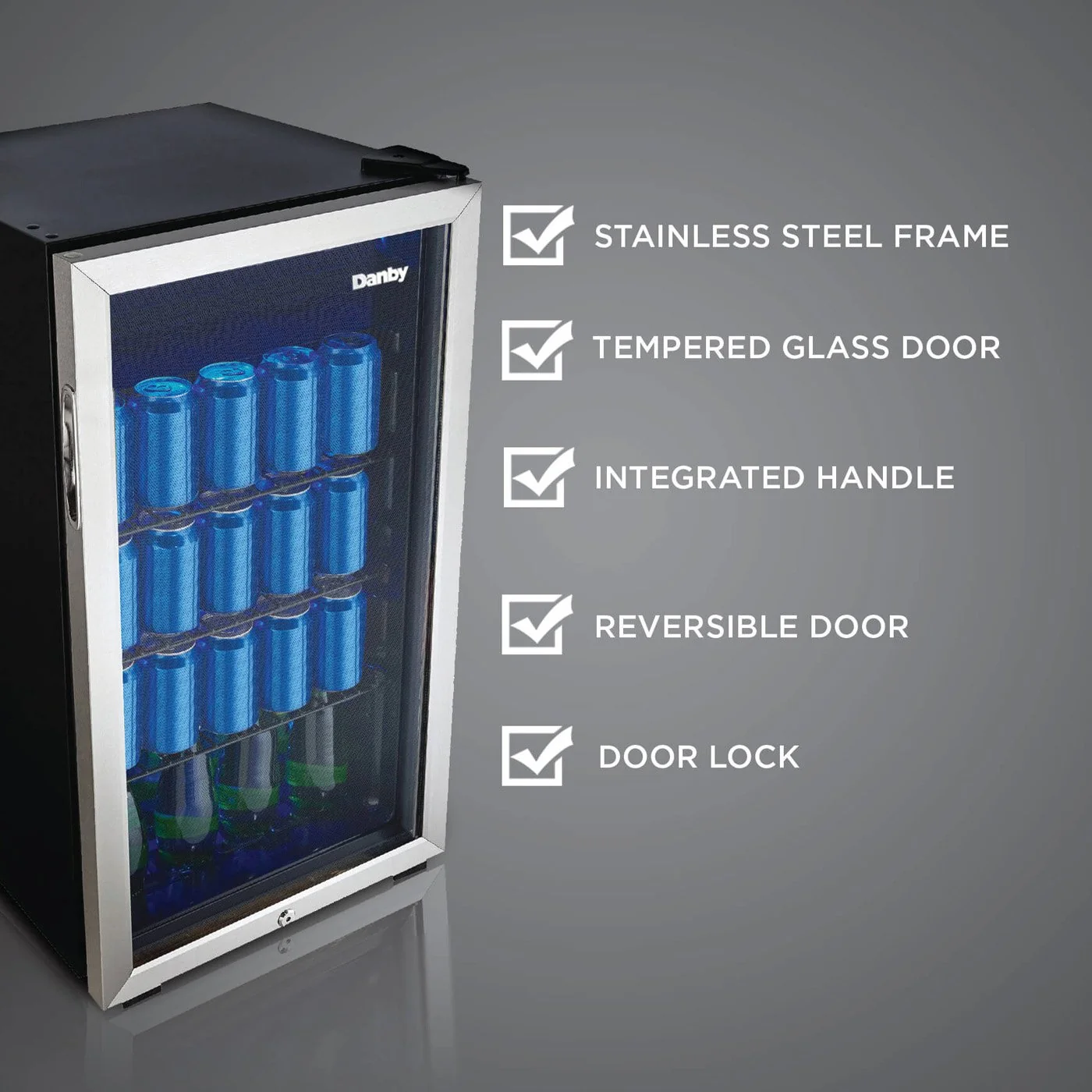 DANBY 3.1 cu. ft. Free-Standing Beverage Center + 2 Year CPS Protection Pack - Image 13