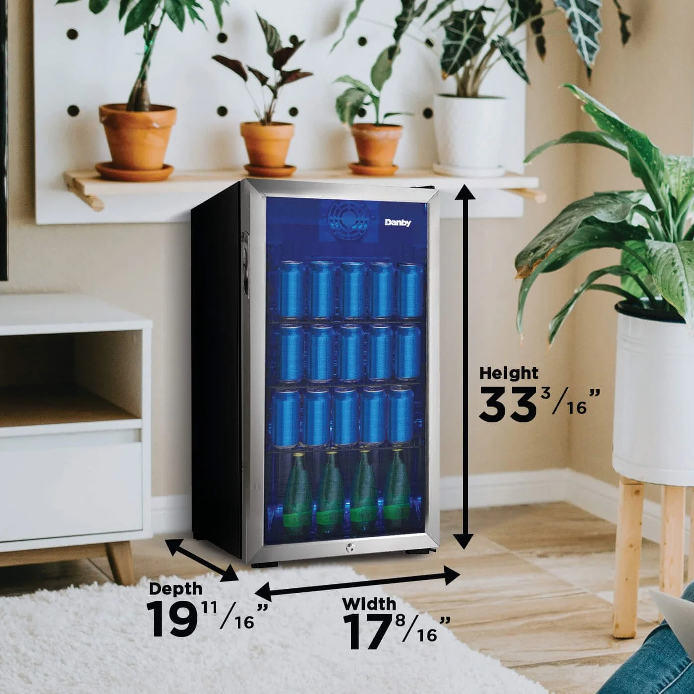 DANBY 3.1 cu. ft. Free-Standing Beverage Center + 2 Year CPS Protection Pack - Image 4