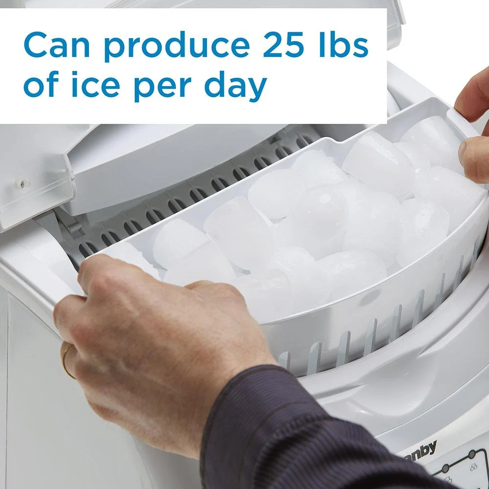 Danby Countertop Ice Maker w/ Controls, LED Display and Self Cleaning Open Box - Image 4