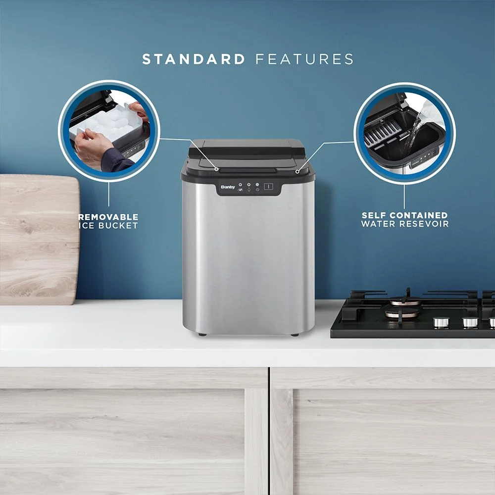 Danby Countertop Ice Maker w/ Electronic Controls & Self Clean + 3 Year Warranty - Image 7