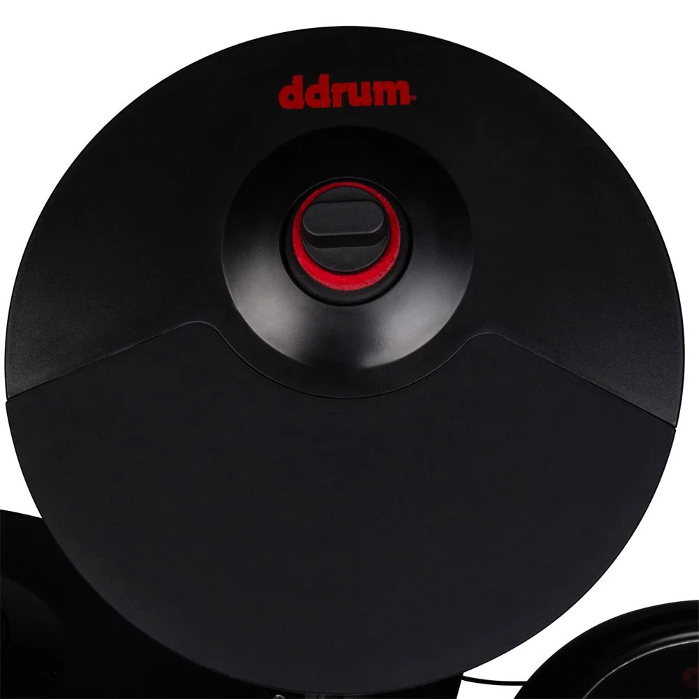 DDRUM Complete Electronic Drum Set w/ Mesh Drum Heads Black/Red+2 Year Warranty - Image 8