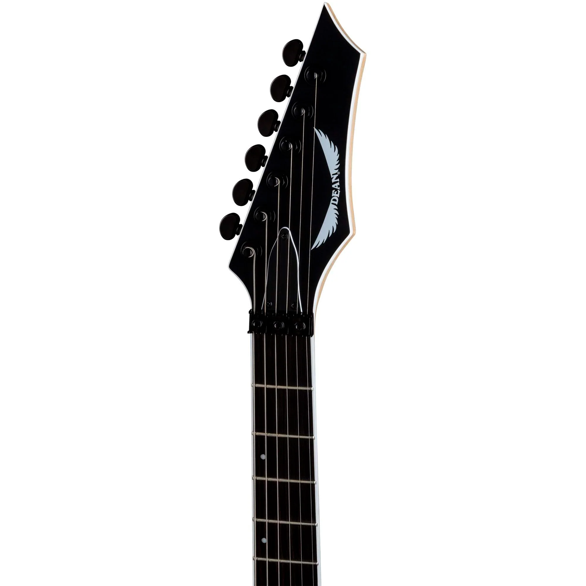 Dean Exile Select Floyd Fluence Guitar, Ebony Fretboard, Black Satin - Image 5
