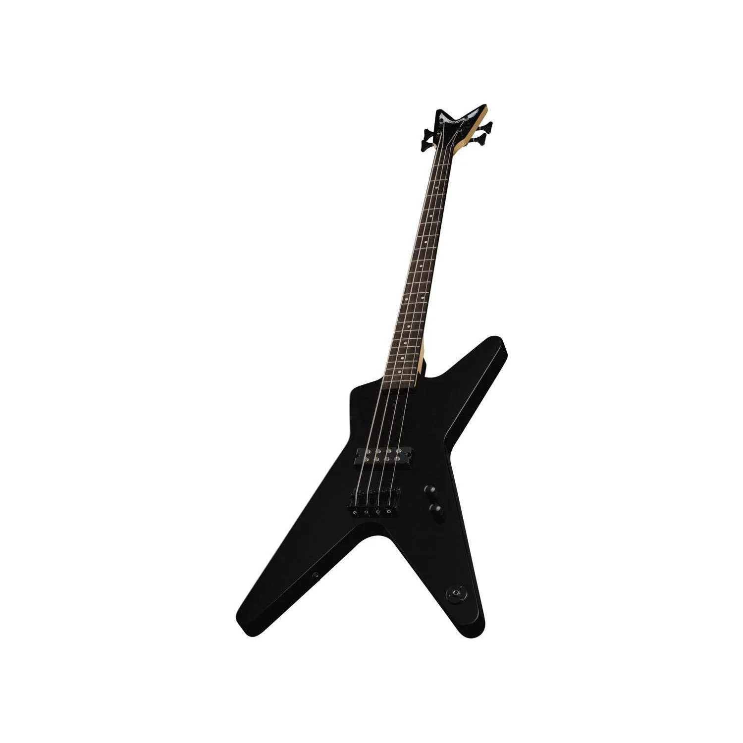 Dean ML Metalman 4-String Electric Bass Guitar with Active EQ Classic Black - Image 4