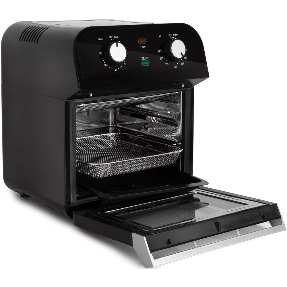 Deco Chef 12.7 QT Extra Large Capacity Convection Oven Airfryer + Oven Mitt & Salt Mill - Image 5