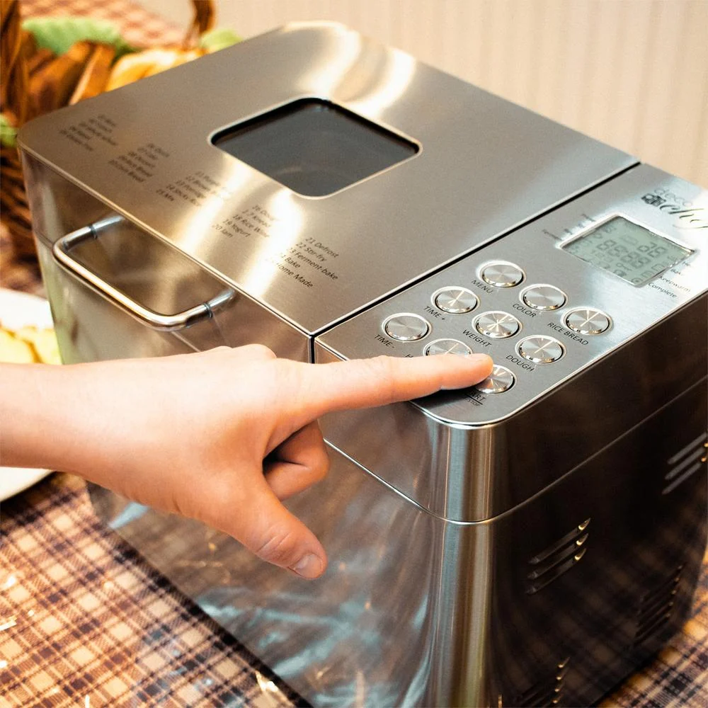 Deco Chef 2 LB Stainless Steel Bread Maker with Smart Cooking Programs+Warranty - Image 14