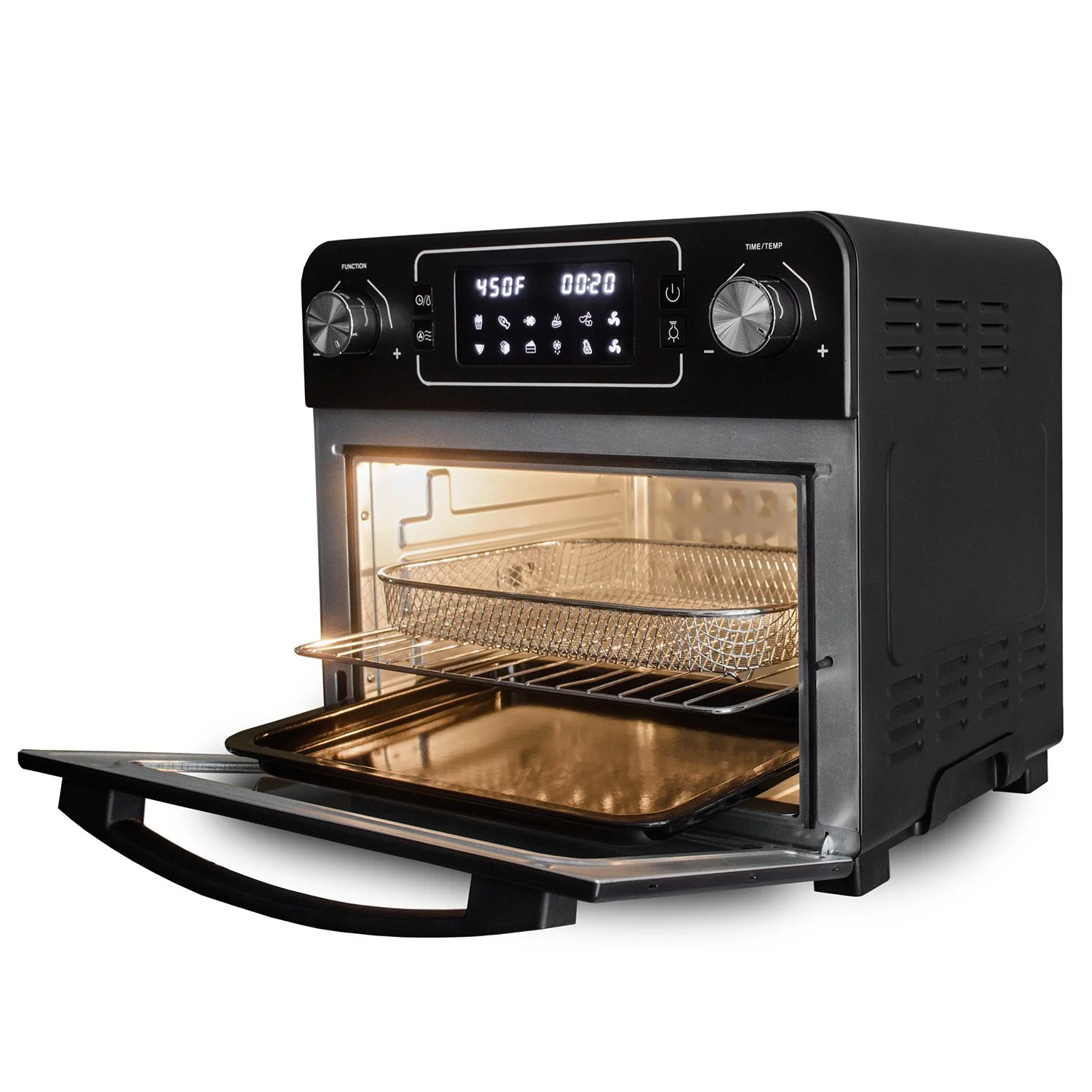 Deco Chef 24QT Countertop Toaster Air Fryer Oven + Bonus Deco Chef 12 Piece Knife Set - Image 12