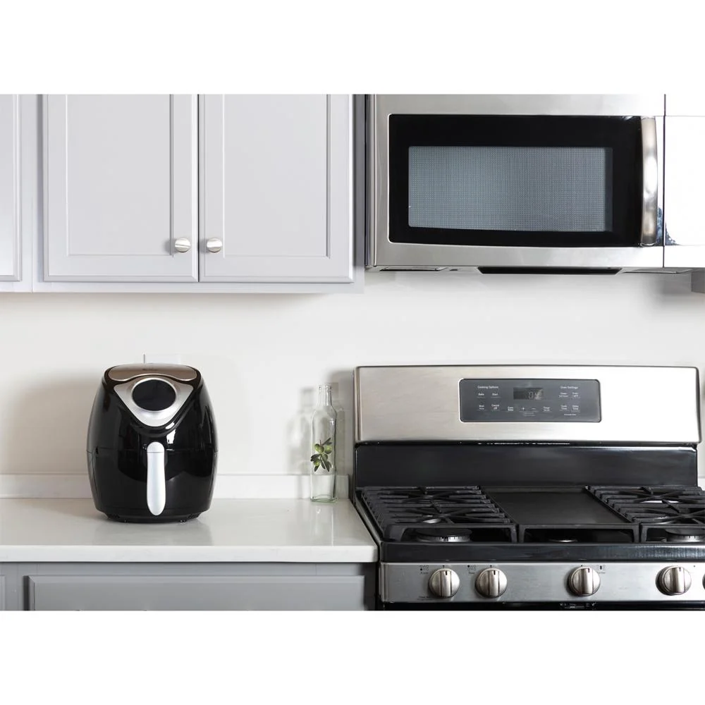 Deco Chef 3.7QT Electric Oil-Free Digital Air Fryer w/ Oven Mitt and Spice Mill - Image 9