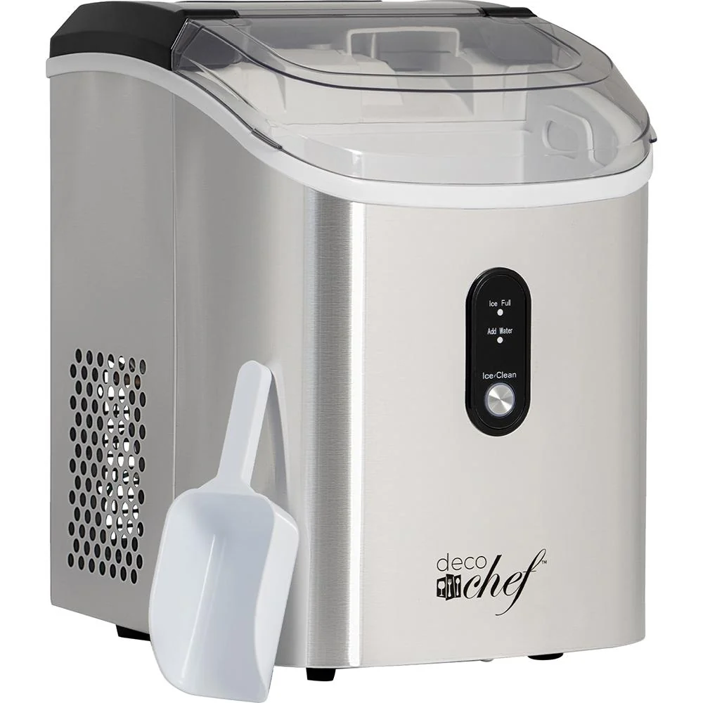 Deco Chef 33 LB Nugget Ice Maker with 1-Press Auto Operation - 26NIMSTS - Open Box - Image 8