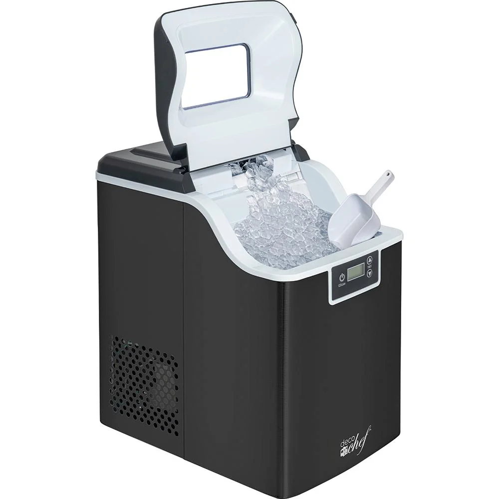 Deco Chef 44LB Countertop Nugget Ice Maker Black Open Box with 1 Year Warranty - Image 3