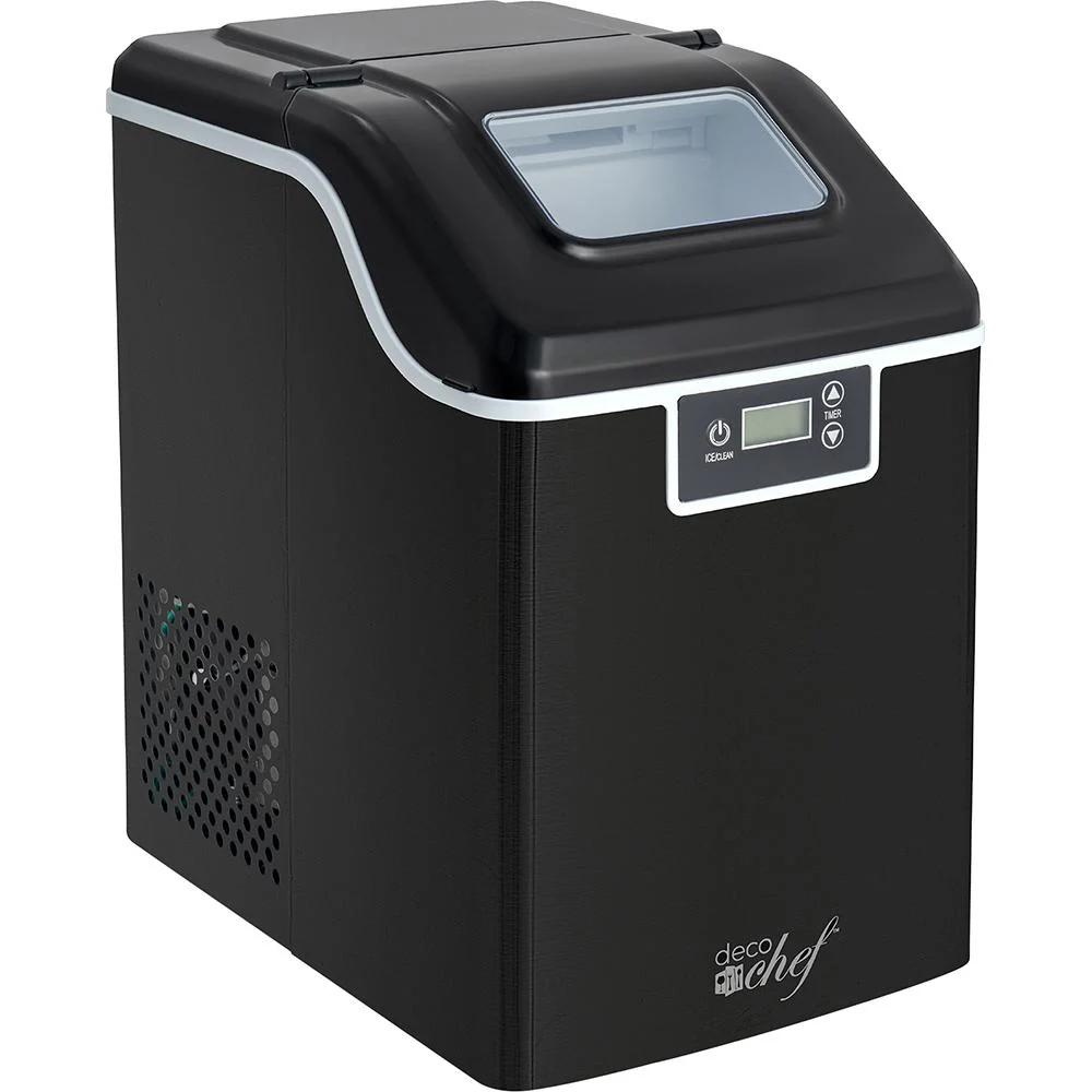 Deco Chef 44LB Countertop Nugget Ice Maker Black Open Box with 1 Year Warranty - Image 4