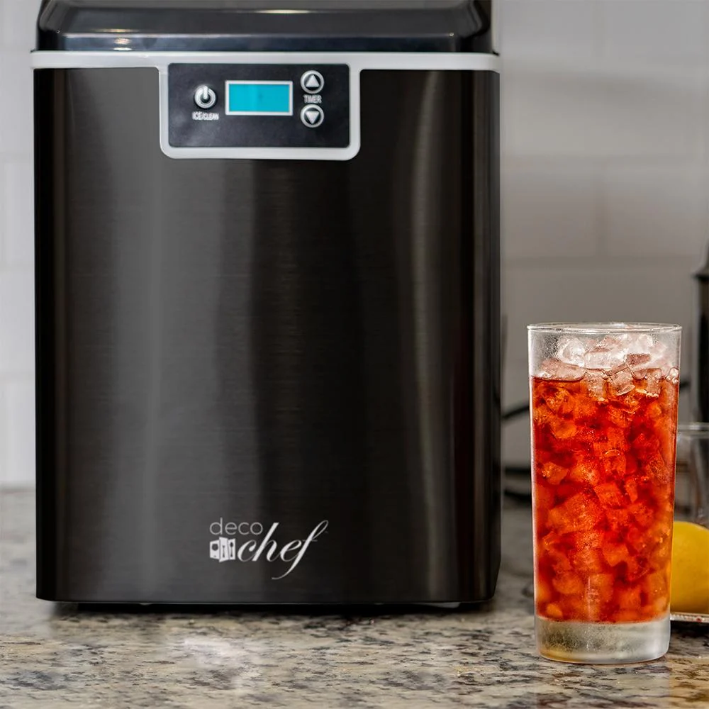 Deco Chef 44 LB Countertop Nugget Ice Maker in Black - IM44NGBLK - Open Box - Image 10