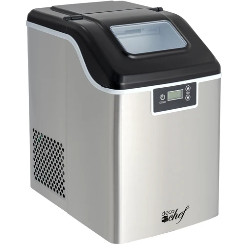 Deco Chef 44LB Countertop Nugget Ice Maker, 2.6LB Auto-Renew Basket 1.8LB/Hour, Stainless - Image 2