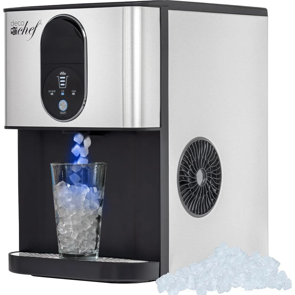 Deco Chef 46LB Self Dispensing Nugget Ice Maker, Countertop, Makes 1.8LB per Hour OPEN BOX - Image 8