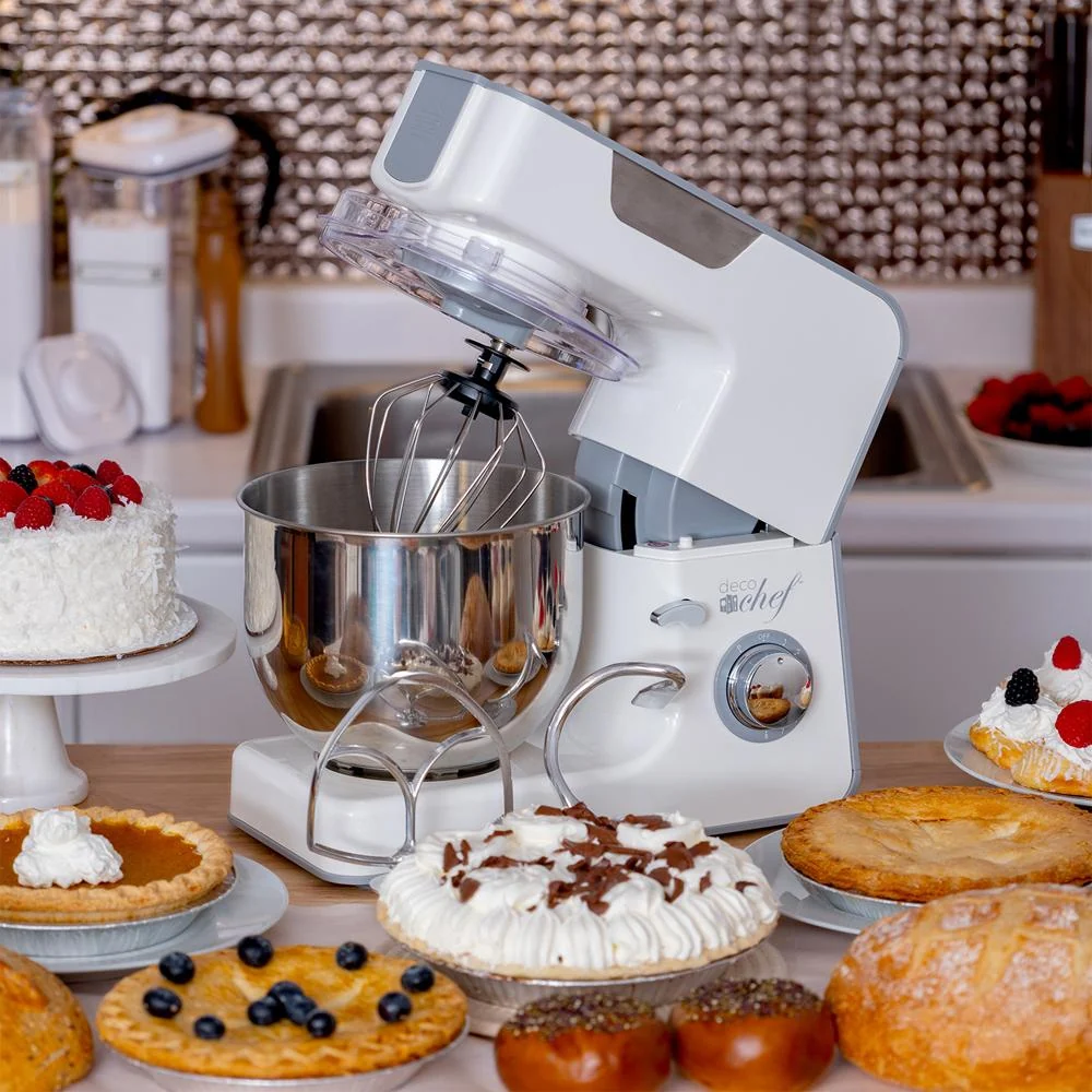 Deco Chef 5.5 QT Kitchen Stand Mixer, 550W 8-Speed Motor Open Box - Image 12