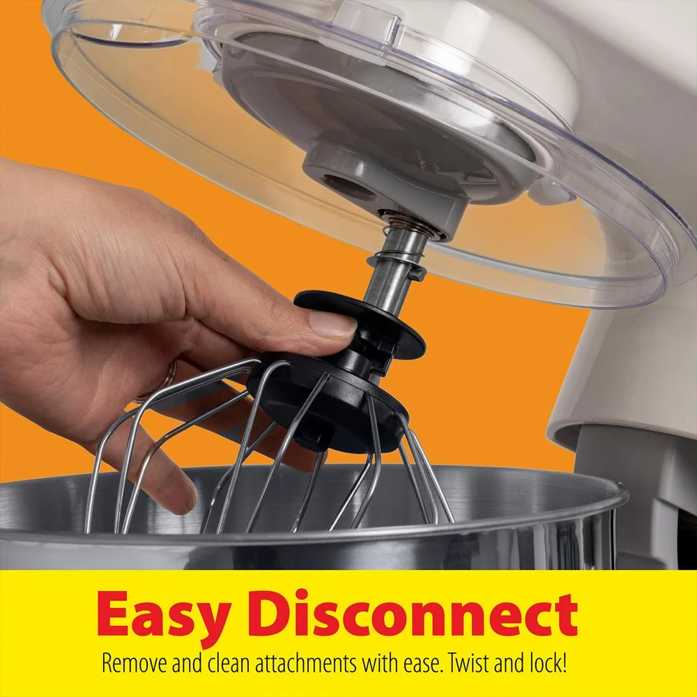 Deco Chef 5.5 QT Kitchen Stand Mixer 550W 8-Speed Motor with Extended Warranty - Image 7