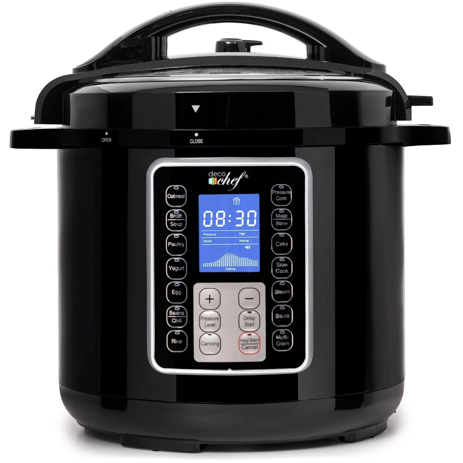 Deco Chef 6 QT 10-in-1 Pressure and Slow Cooker -  Multi-Mode Cooking with Accessories - Image 4