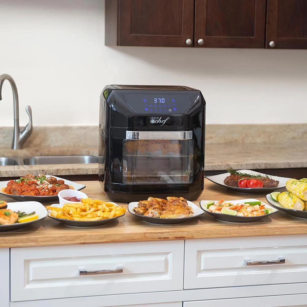 Deco Chef 7-in-1, 10.5QT Air Fryer Convection Oven with Touch Display Open Box - Image 11