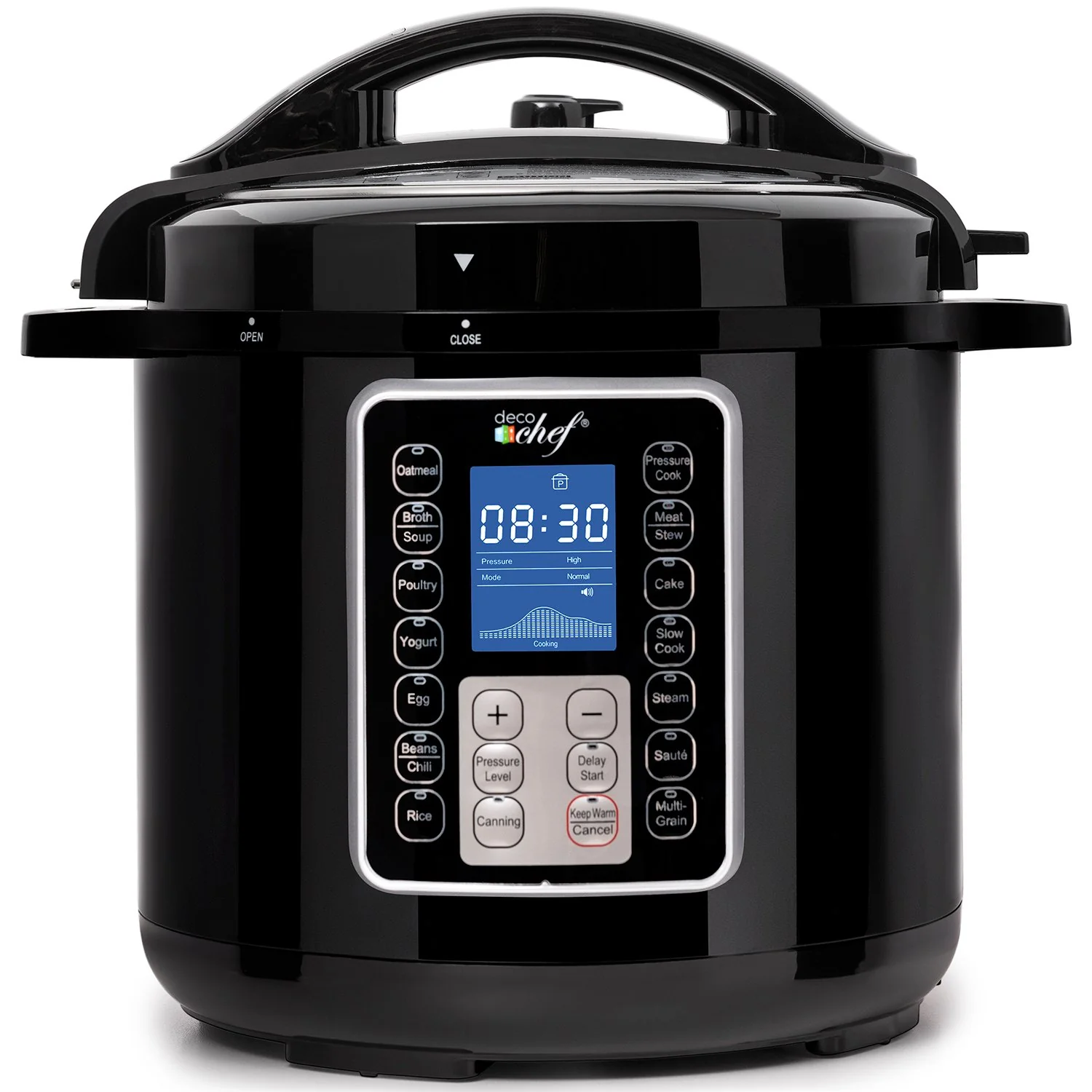 Deco Chef 8 QT 10-in-1 Pressure and Slow Cooker - Multi-Mode Cooking with Accessories - Image 7