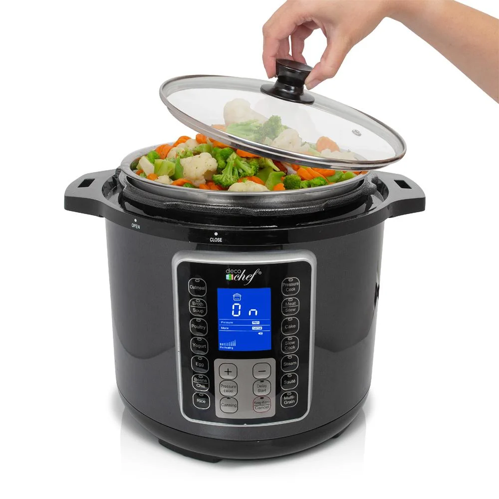 Deco Chef 8 QT 10-in-1 Pressure and Slow Cooker Multi-Mode Cooking with Warranty - Image 6