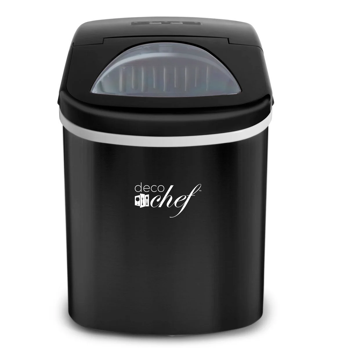 Deco Chef Black Compact Electric Ice Maker | (IMBLK) | Top Load | 26 Lbs Per Day - Image 2