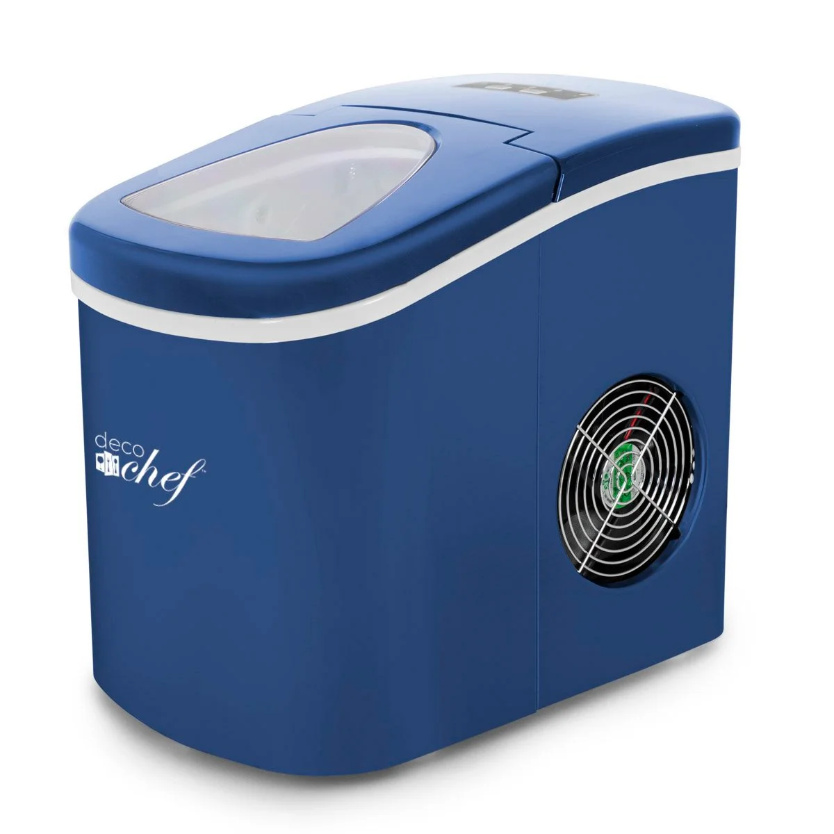 Deco Chef Blue Compact Electric Ice Maker | (IMBLU) | Top Load | 26 Lbs Per Day - Image 3