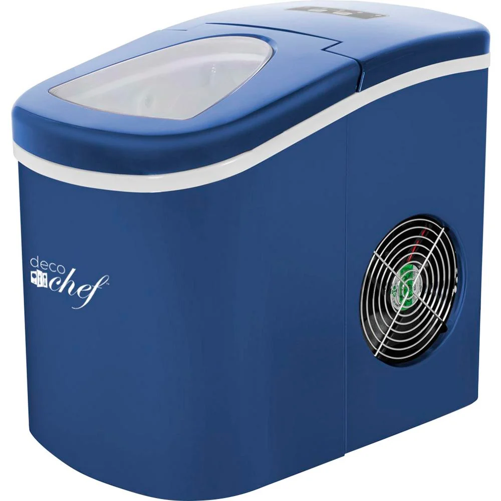 Deco Chef Blue Compact Electric Ice Maker | (IMBLU) | Top Load | 26 Lbs Per Day - Open Box - Image 4