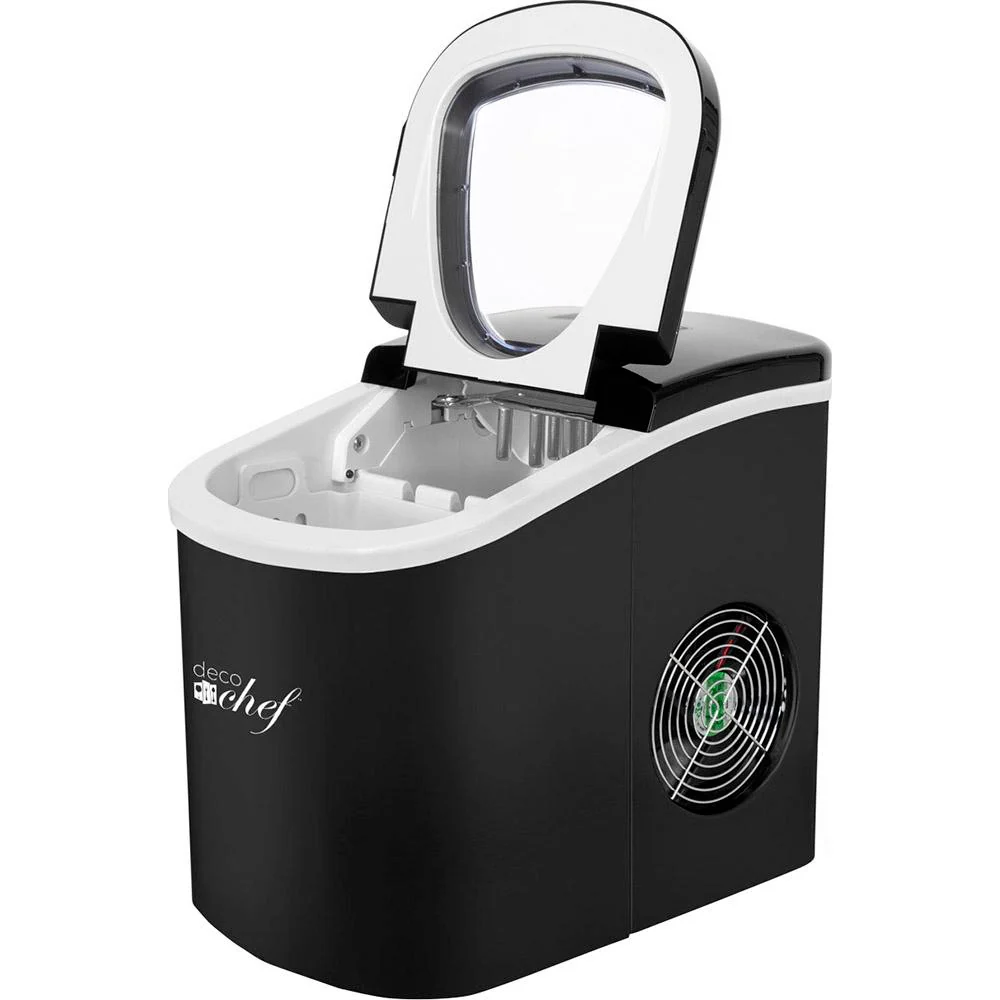 Deco Chef Compact Electric Ice Maker 26 Lbs/Day Black Open Box + 1 Year Warranty - Image 7