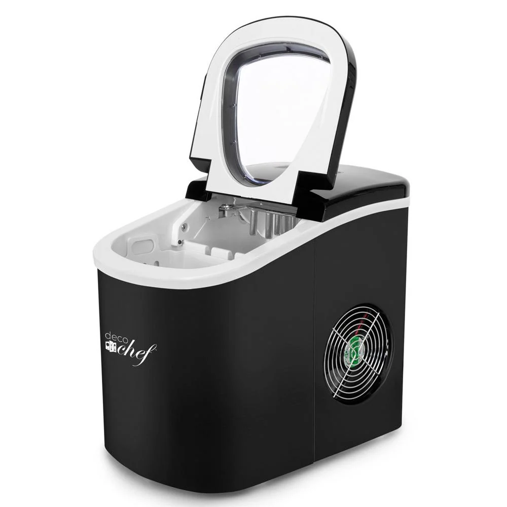 Deco Chef Compact Electric Ice Maker Black with 1 Year Extended Warranty - Image 5