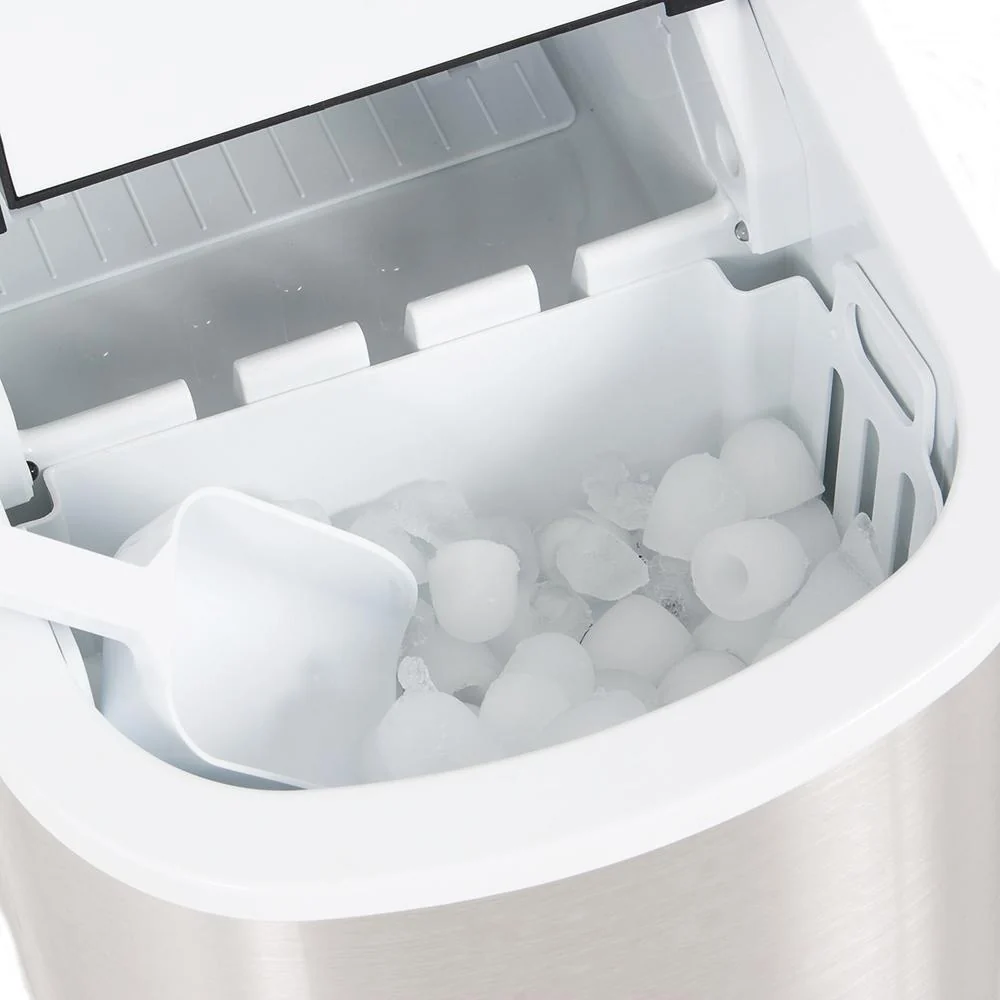 Deco Chef Compact Electric Ice Maker Stainless Steel + 1 Year Extended Warranty - Image 7