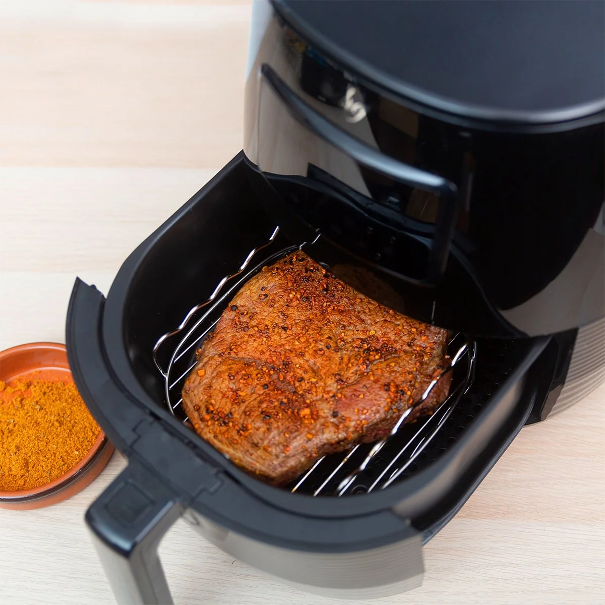 Deco Chef Digital 5.8QT Electric Air Fryer For Healthy Frying - Black - Refurbished - Image 14