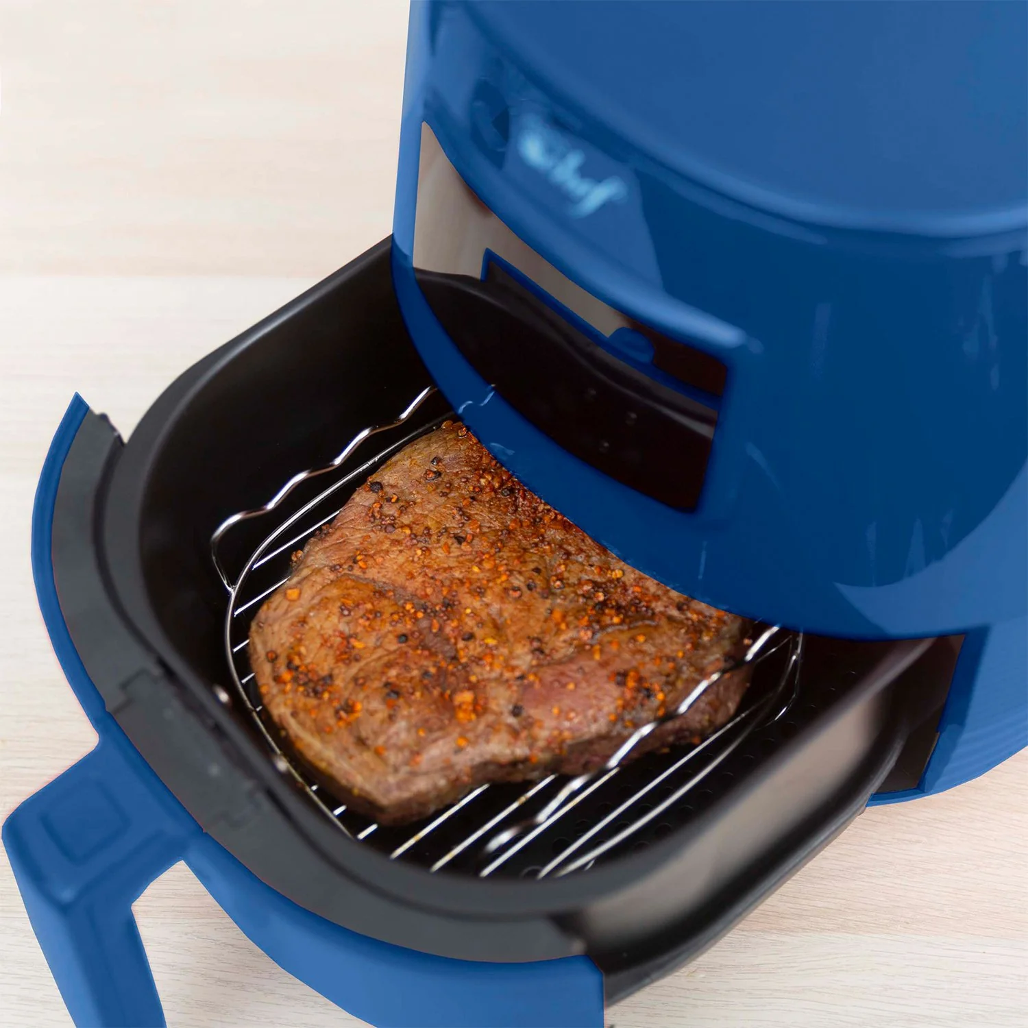 Deco Chef Digital 5.8QT Electric Air Fryer - Healthier & Faster Cooking - Blue - Image 11