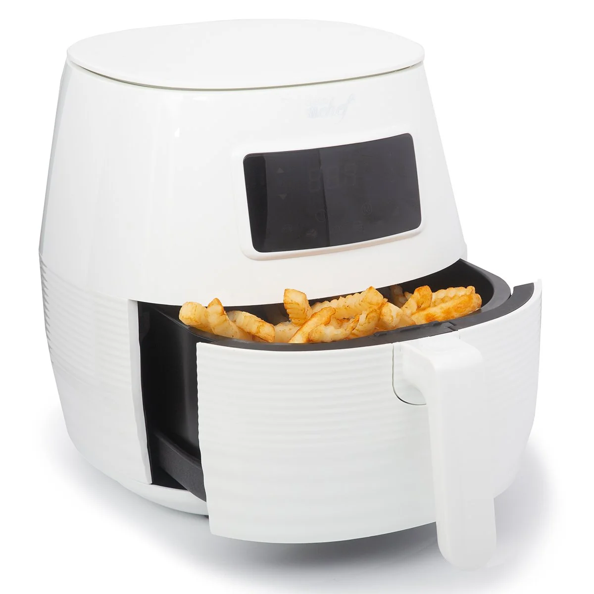 Deco Chef Digital 5.8QT Electric Air Fryer - Healthier & Faster Cooking - White - Image 10