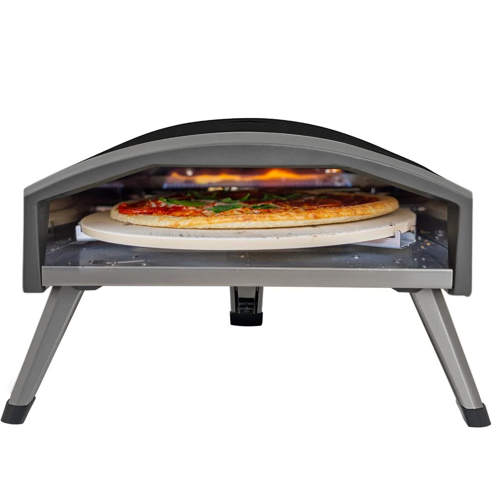 Deco Chef Outdoor Gas Pizza Oven, Portable Design, Black (Open Box) + 1 Year Warranty - Image 2