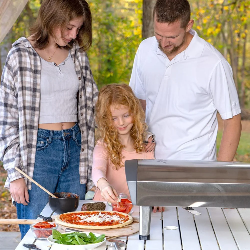 Deco Chef Portable Outdoor Gas Pizza Oven in Stainless - PRPO30STS - Open Box - Image 9